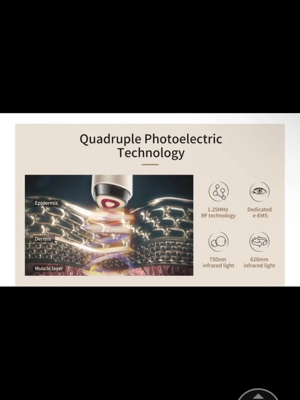 Amiro RF Device - Radiofrequency for wrinkles, sagging, skin improvement